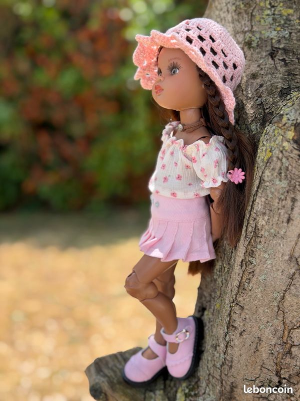 ebuddy Ensemble de 49 pièces de vêtements et accessoires pour poupé