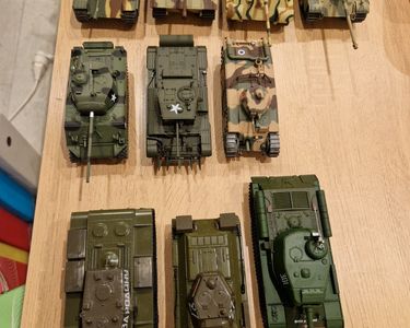 Solido 1/50 Char T34/85 Russe Canon Long WW2 - Modèle Rare Métal Moulé (vert)