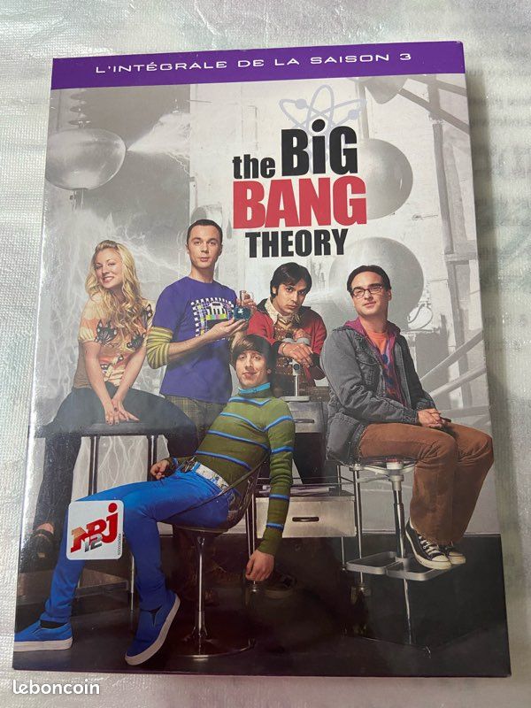 DVD la intégrale the Big Bang Theory, saison 3 en français sous blister (image 1)