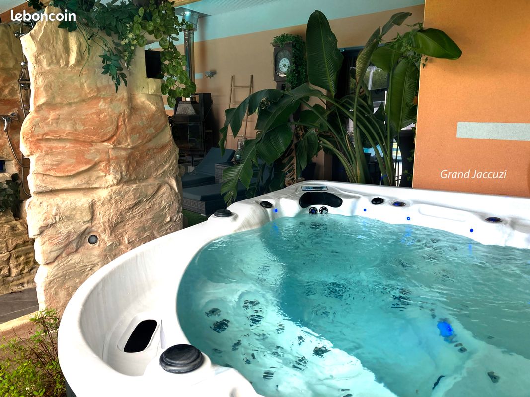 Séjours romantiques chambre d'hôtes déesse : Piscine couverte chauffée et SPA (image 5)