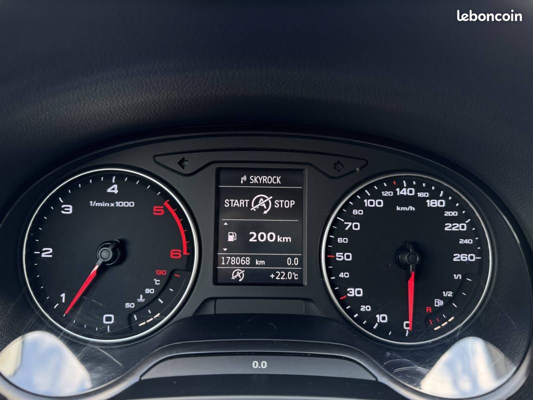 Audi A3 sportback 1.6 TDI 110 GPS TEL CLIM REGULATEUR (image 14)