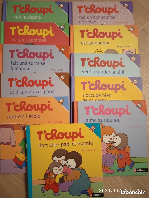 T'choupi : lot de 9 livres ou à l'unité (image 1)