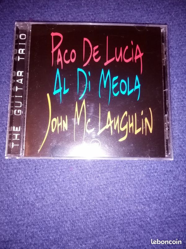CD " Paco DE Lucia John Mc Laughlin Al Dia Meola" (image 1)