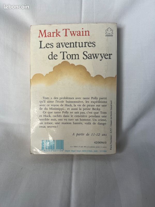 Livre - Les Aventures de Tom Sawyer - Mark Twain (image 2)
