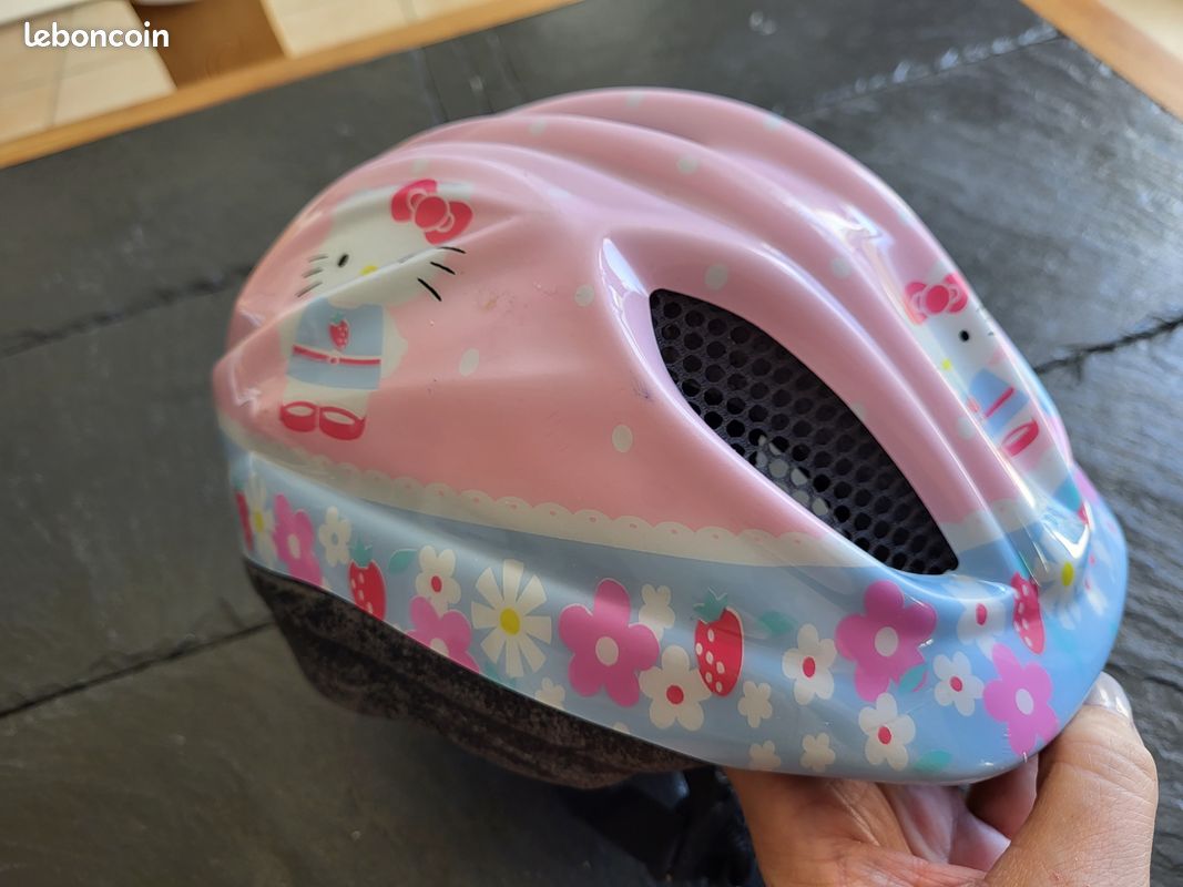 Casque vélo enfant hello kitty (image 2)