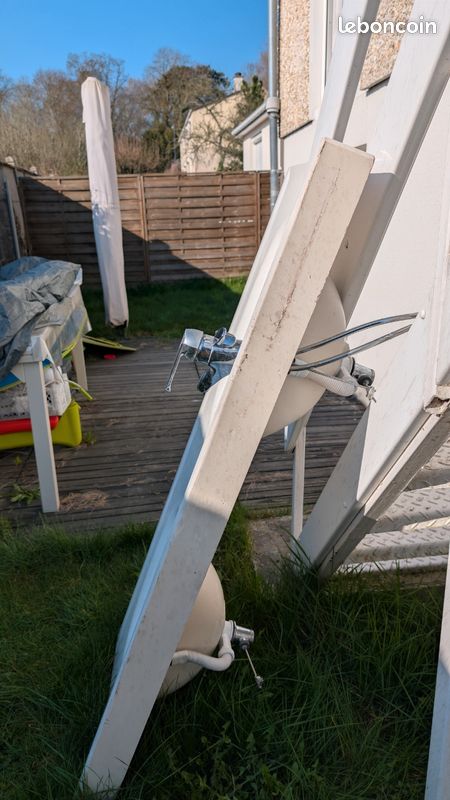 Double vasque en grès blanc (image 4)