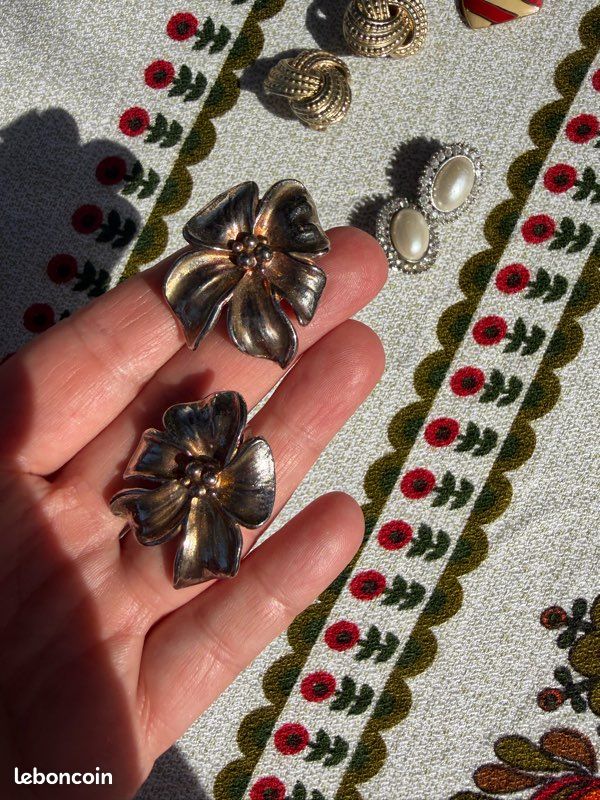 Clips d’oreilles vintage (image 6)