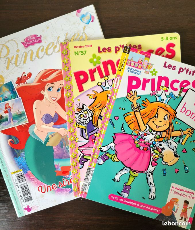 3 magazines Princesses (image 1)