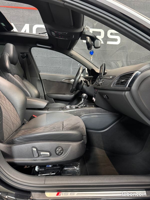 Audi RS6 AVANT C7 4.0 V8 TFSI 560CH QUATTRO - FREINS CÉRAMIQUE - ORIGINE FRANCE (image 15)