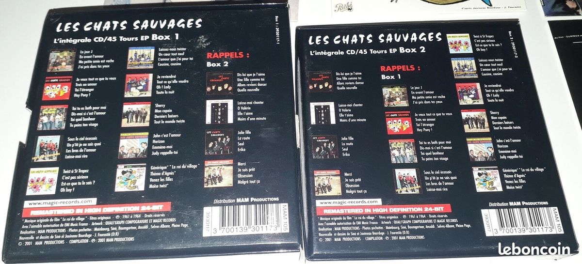 LES CHATS SAUVAGES INCLUS PERIODE AVEC MIKE SHANNON ET PERIODE 