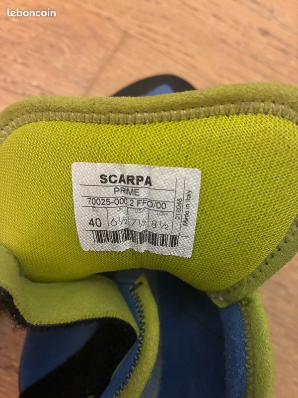 Chaussons escalade scarpa origin (image 8)