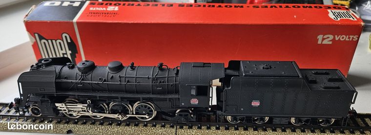 locomotive vapeur ho Jouef 141R Miramas Ref 8273