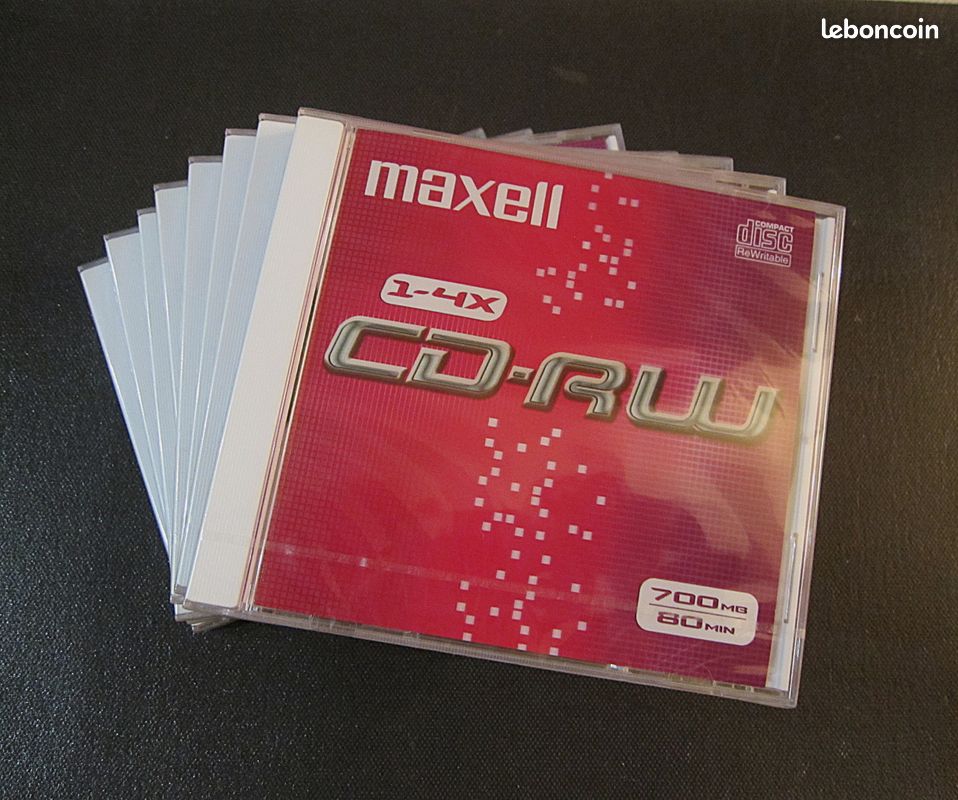 8 CD RW neuf (image 1)