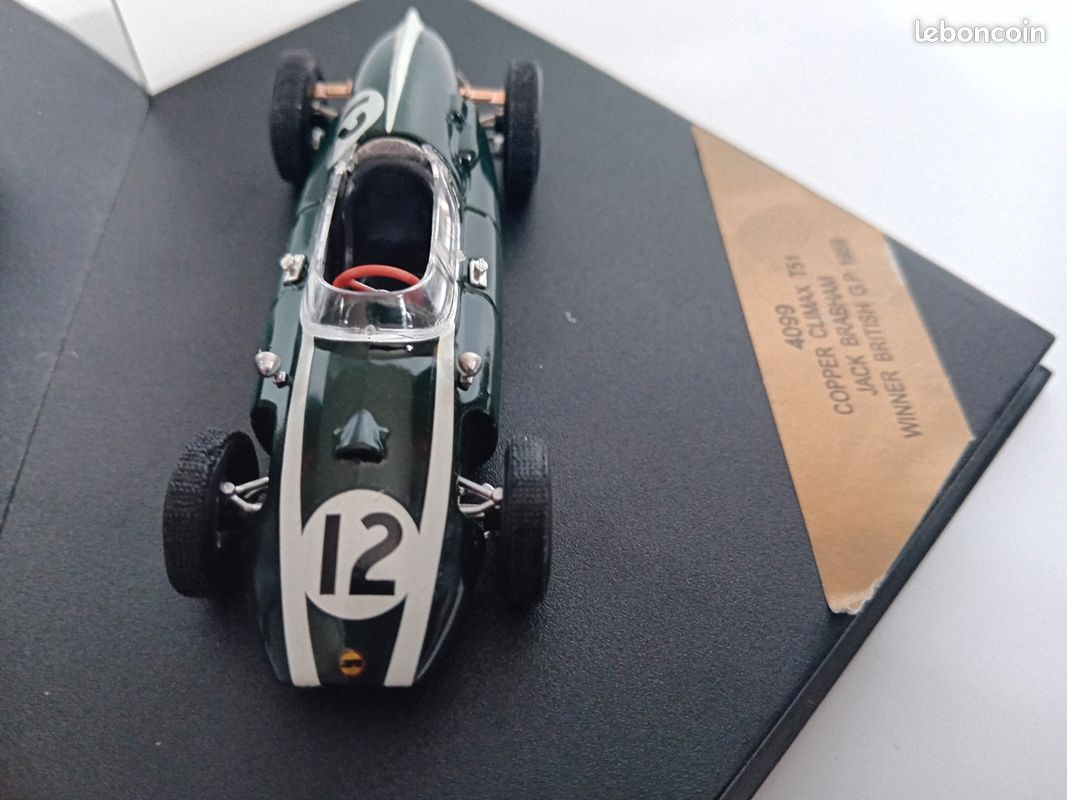 Miniature 1/43 f1 copper climax T51 Jack brabham 1959 (image 5)