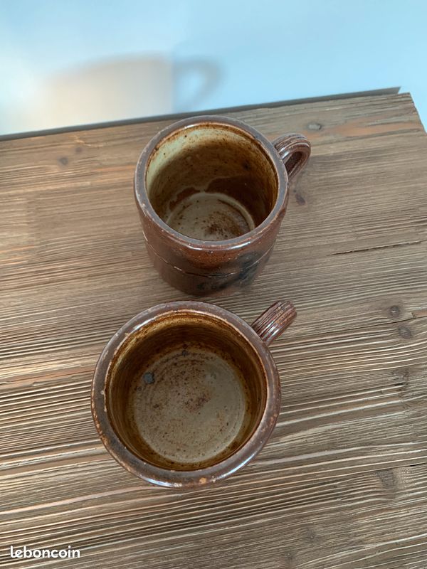 Lot de 2 tasses en grès (image 2)