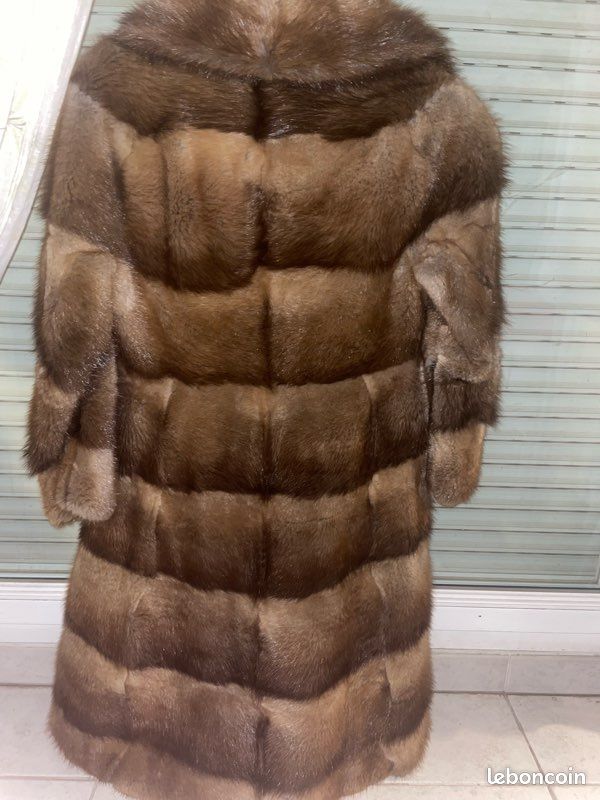 Manteau en fourrure de vison vintage – excellent état – provenance Canada (image 3)