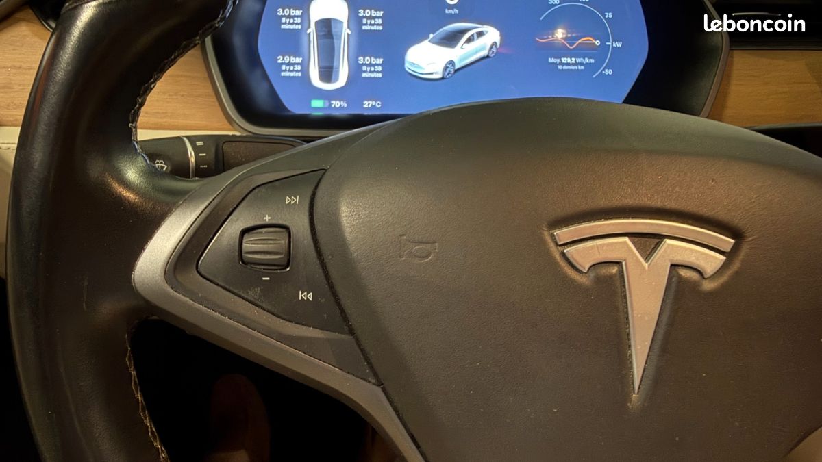 TESLA MODEL-S 560ch RAVEN 100KWH - DUAL-MOTOR 4WD - LONG RANGE - SOH 89% - ENTRETIEN TESLA - GARANTIE TESLA 2028 (image 14)