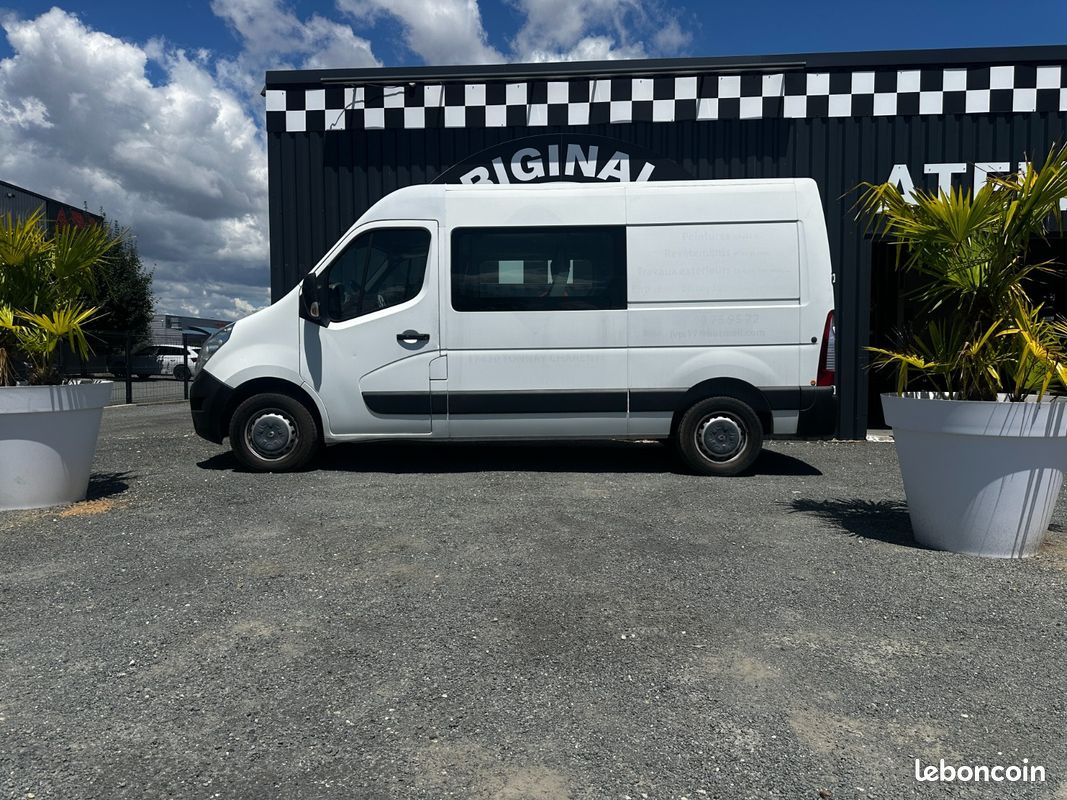 Renault Master III Fourgon RENAULT MASTER cabine approfondi 7 places L2 H2 (14 083HT) (image 2)