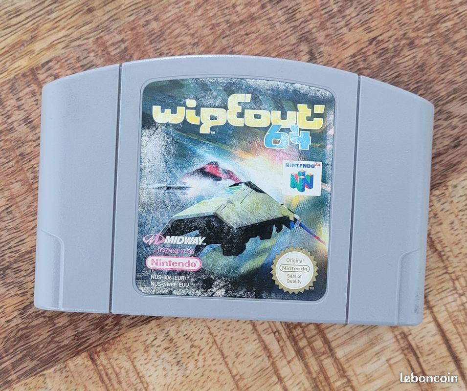 Jeu nintendo 64 wipeout 64 (image 1)