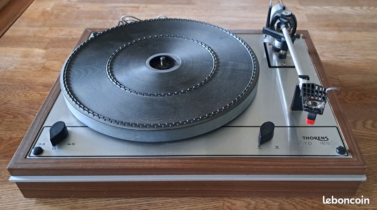 Platine vinyle vintage Thorens TD 165 • EUR 3,09 - FR
