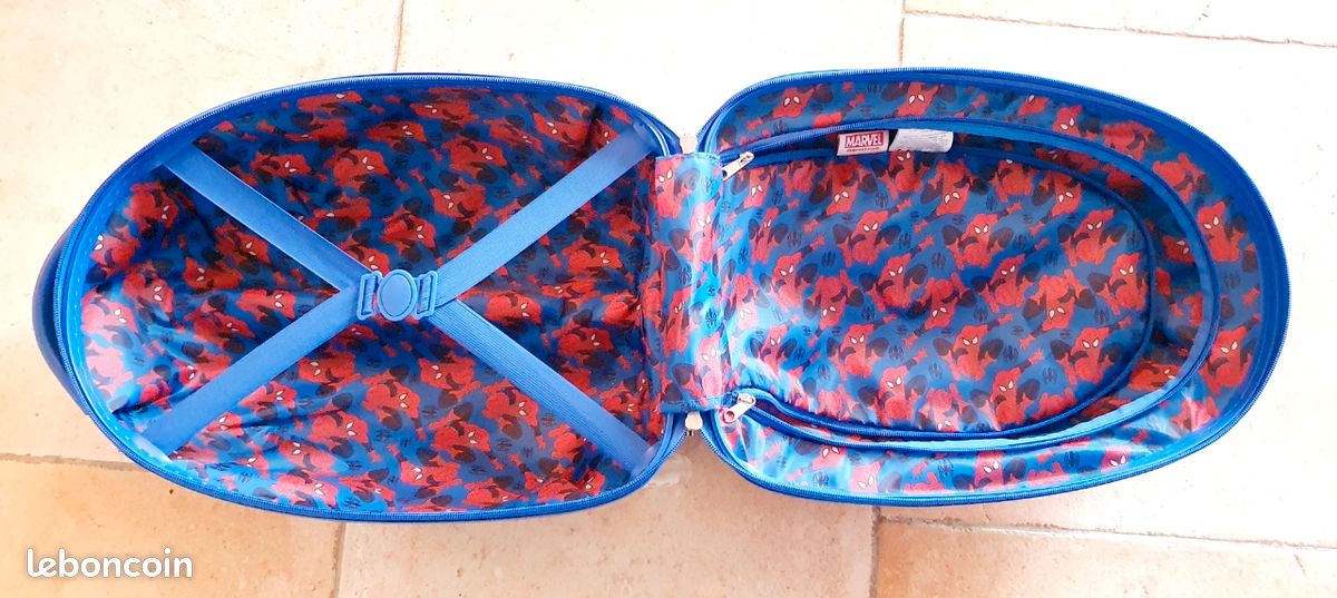 Valise cabine à roulettes Spiderman (image 4)