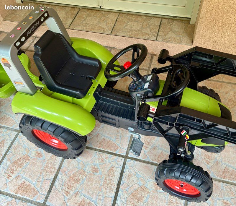 Tracteur à pédales jouet enfants (image 2)