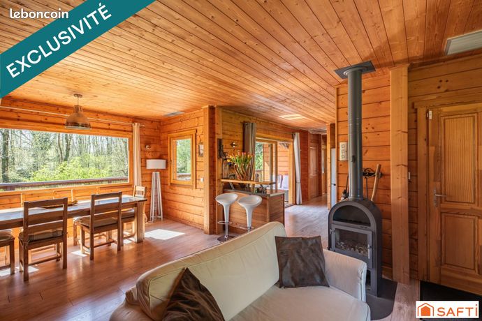 Maison en bois 5 pièces 95 m²
