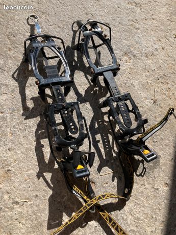Paire De Crampons D'alpinisme Charlet Moser Super 12 - Fabriqués En France - État Neuf