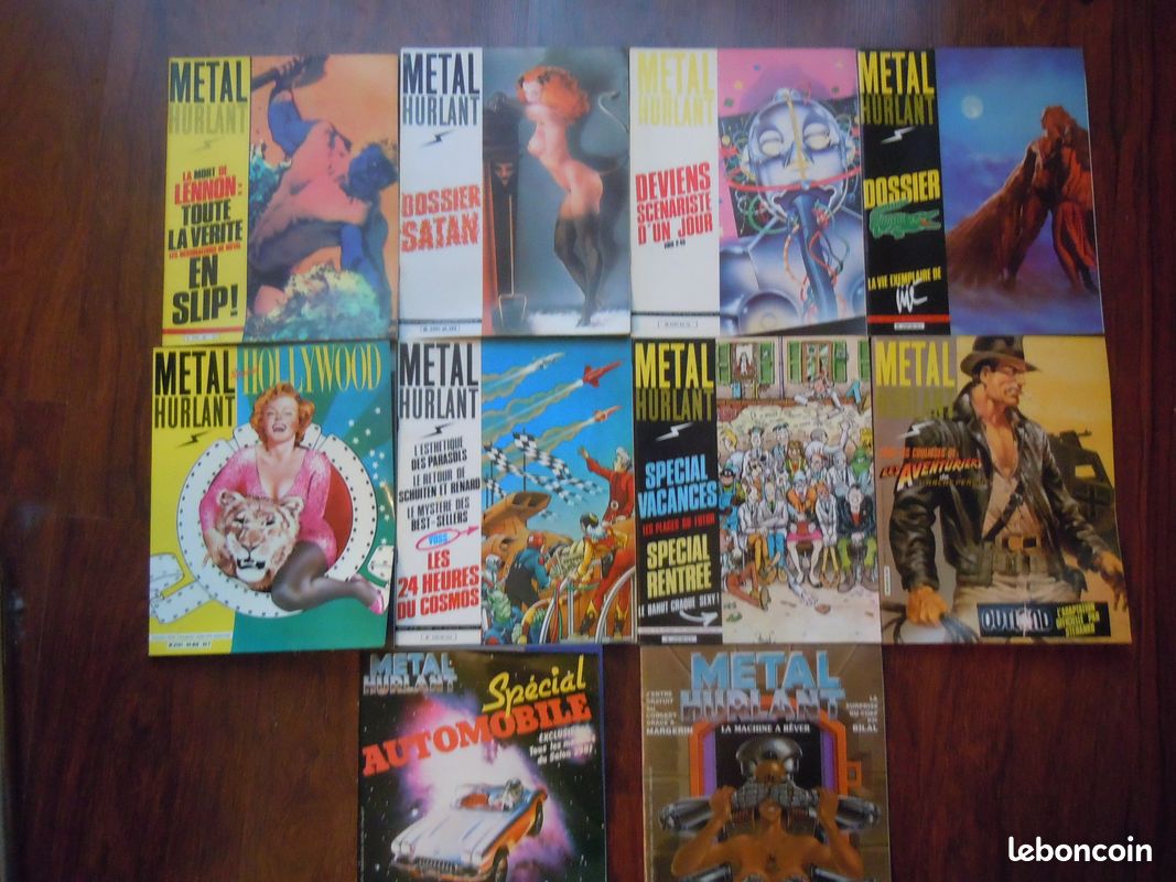 Revues Metal Hurlant n° 60 - 69 (image 1)