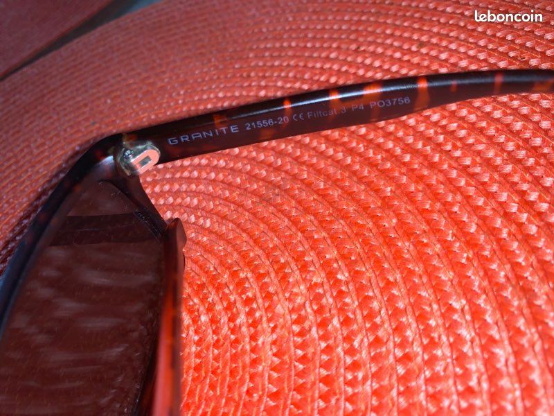 Lunette de soleil granite marron (image 3)