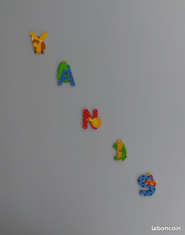 Lettres prénom YANIS (image 1)