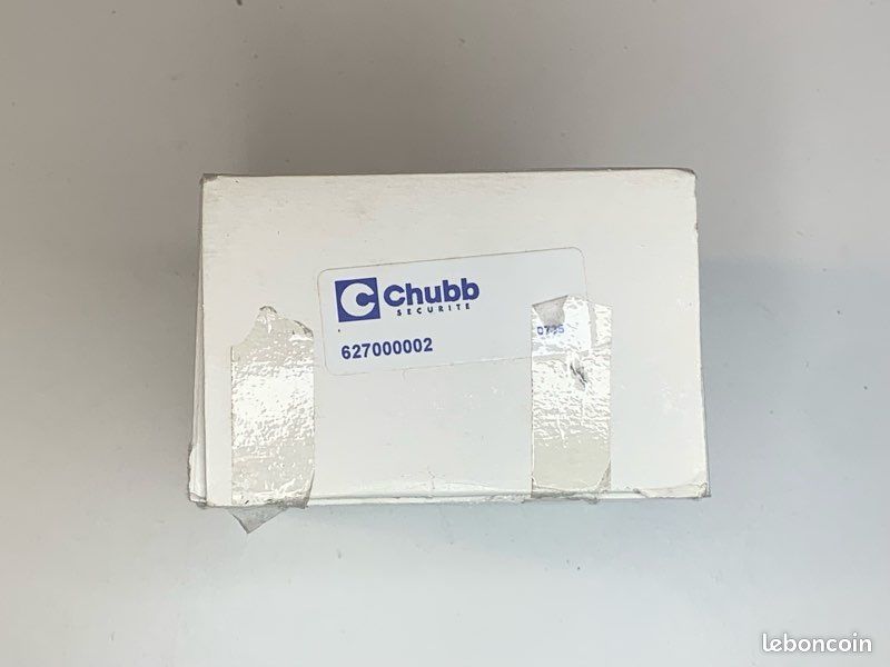 Déclencheur Manuel D'alarme CHUBB - Modèle 627000004, Neuf Sous Blister
