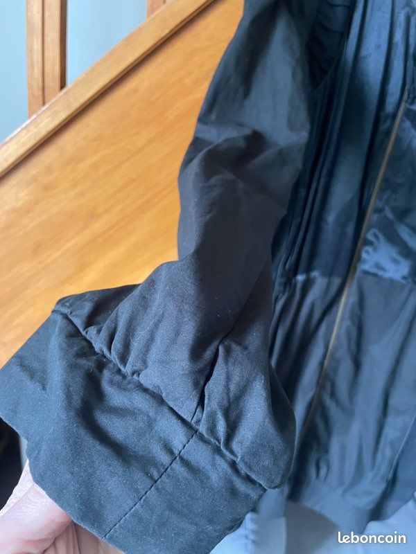 Robe manteau Vanessa Bruno noire – taille 36/38 – pièce archive hybride chic (image 6)