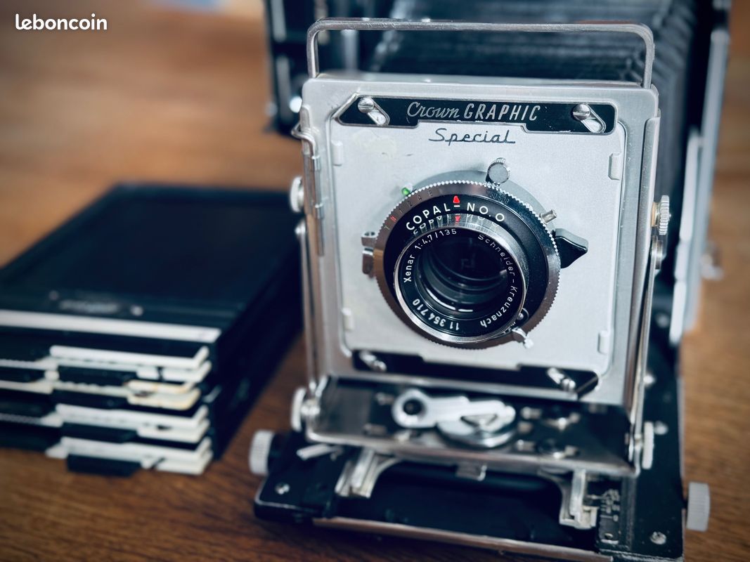 Appareil Photographique De Presse CROWN GRAPHIC SPECIAL 4 X 5 Etats Unis Xxeme 85577