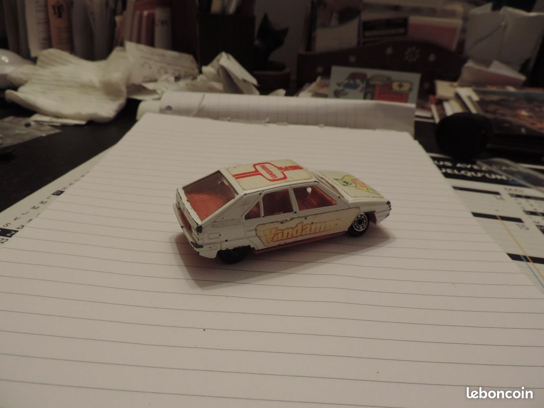 JETCAR DE NOREV - CITROEN BX - VEHICULE PUBLICITAIRE - ECHELLE : 1/43 ème (image 2)