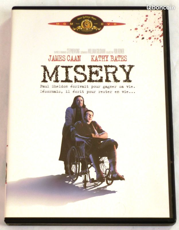 DVD Misery - De Rob Reiner - Avec James Caan - Thriller/ Epouvante ...