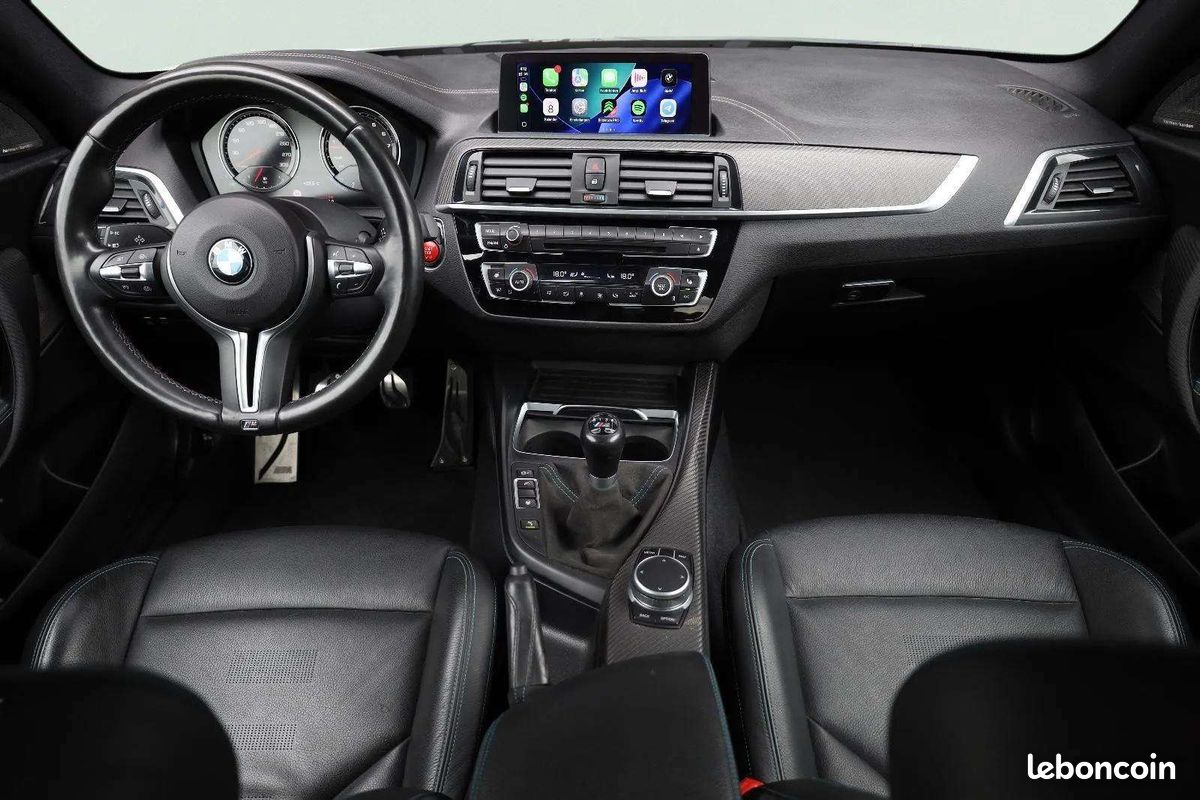 BMW M2 COMPETITION 3.0 411 ch * Boîte Manuelle * Harman Kardon * CarPlay * Sièges M Sport * LED Adaptatifs (image 14)