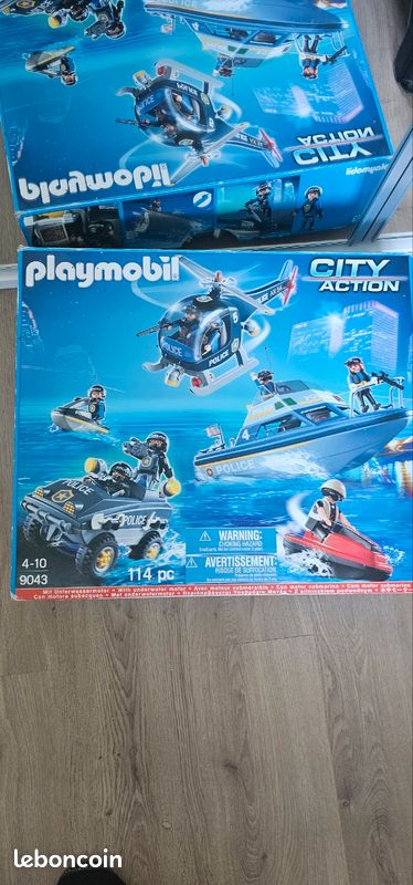 Playmobil set Police 9043 complet (image 1)