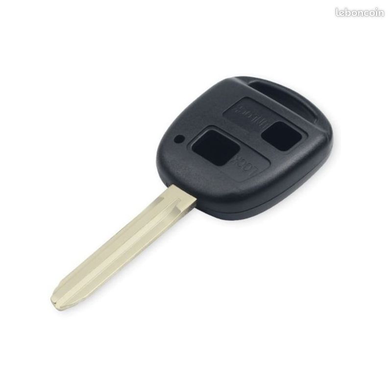 Compatible RAV4 Yaris Corolla Coque De Clé JONGO Compatible Toyota - Rav4, Yaris, Corolla, Celica, Land Cruiser - Remplacement Facile Et économique Boîtier Télécommande Rav4 Yaris