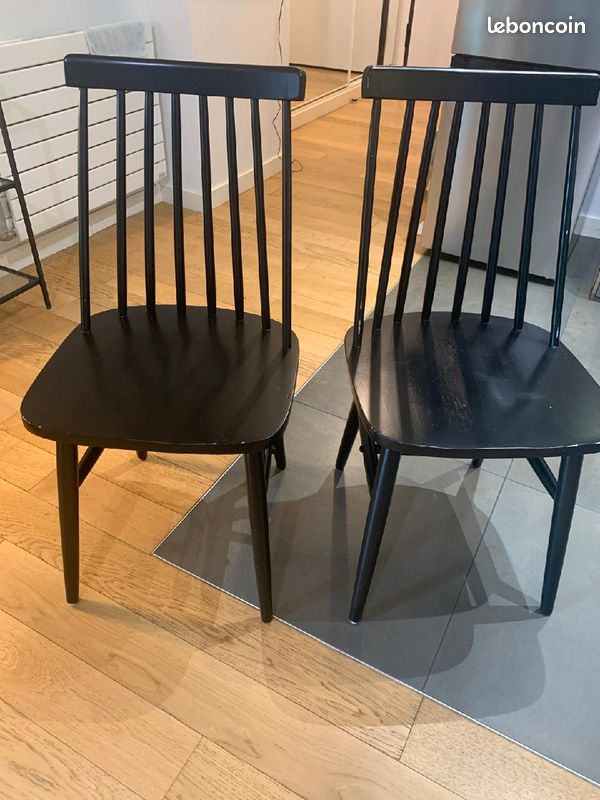 Chaises scandinaves Tressia (image 2)