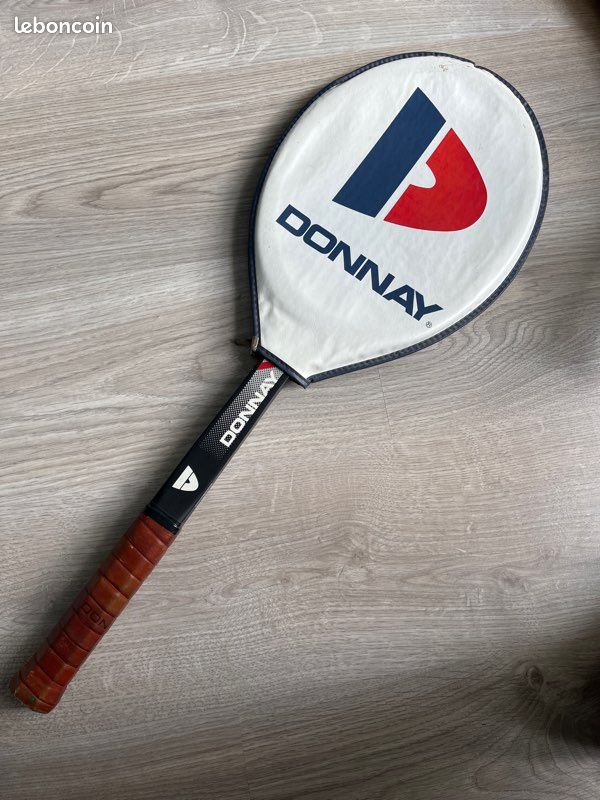 Raquette De Tennis Vintage DONNAY G.T 18 BORG PRO - Bois - Fabriquée En Belgique