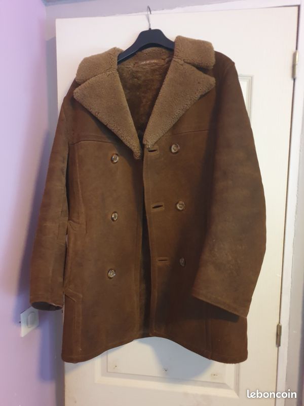 Blouson Vintage fourré homme (image 1)