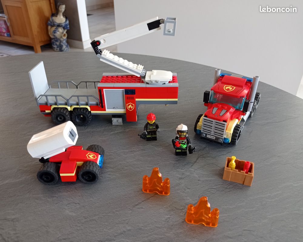 Coffret Opération De Secours Pompiers Team City - Réf. 16046408 - Jeu Neuf Pour Enfants 3 Ans Et +