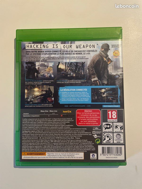 Watchdogs xboxone (image 2)