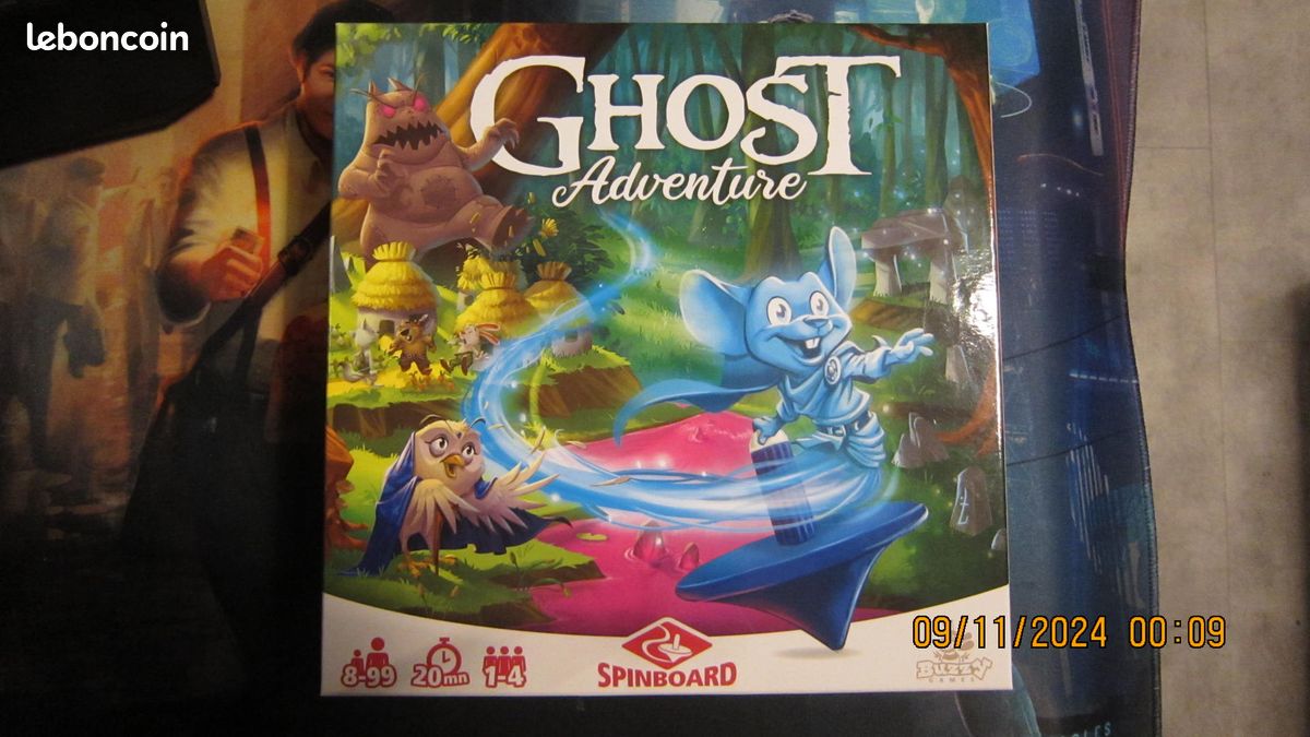 Ghost adventure jeu d'adresse toupies 8ans et + 1 à 4 joueurs 20min (image 1)