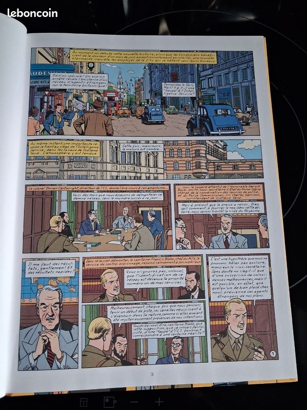 Les aventures de Blacke est Mortimer. L’affaire Francis Blake. Ted Benoît. Jean Van Hamme (image 4)