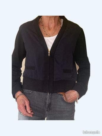 T-shirt Femme Vintage Sonia Rykiel - Noir - Taille M - 100% Coton - Très Bon état
