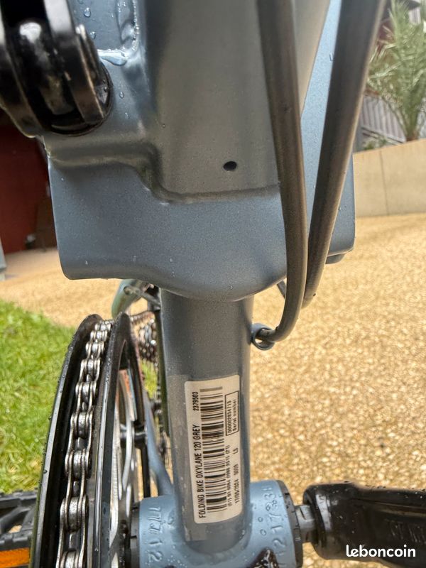Vélo pliant/pliable btwin tilt 120 oxylane 6 vitesses neuf 230 (image 15)