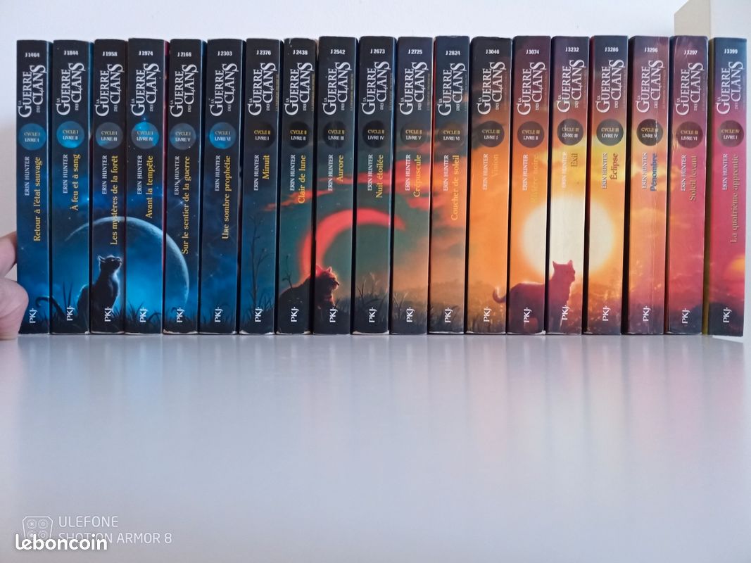 La guerre des clans cycle 1, 2, 3 complet et 4 livre 1 (image 1)