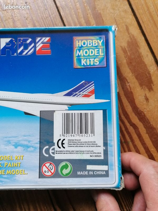 Maquette avion Concorde Air France Hobby Model Kits (image 12)